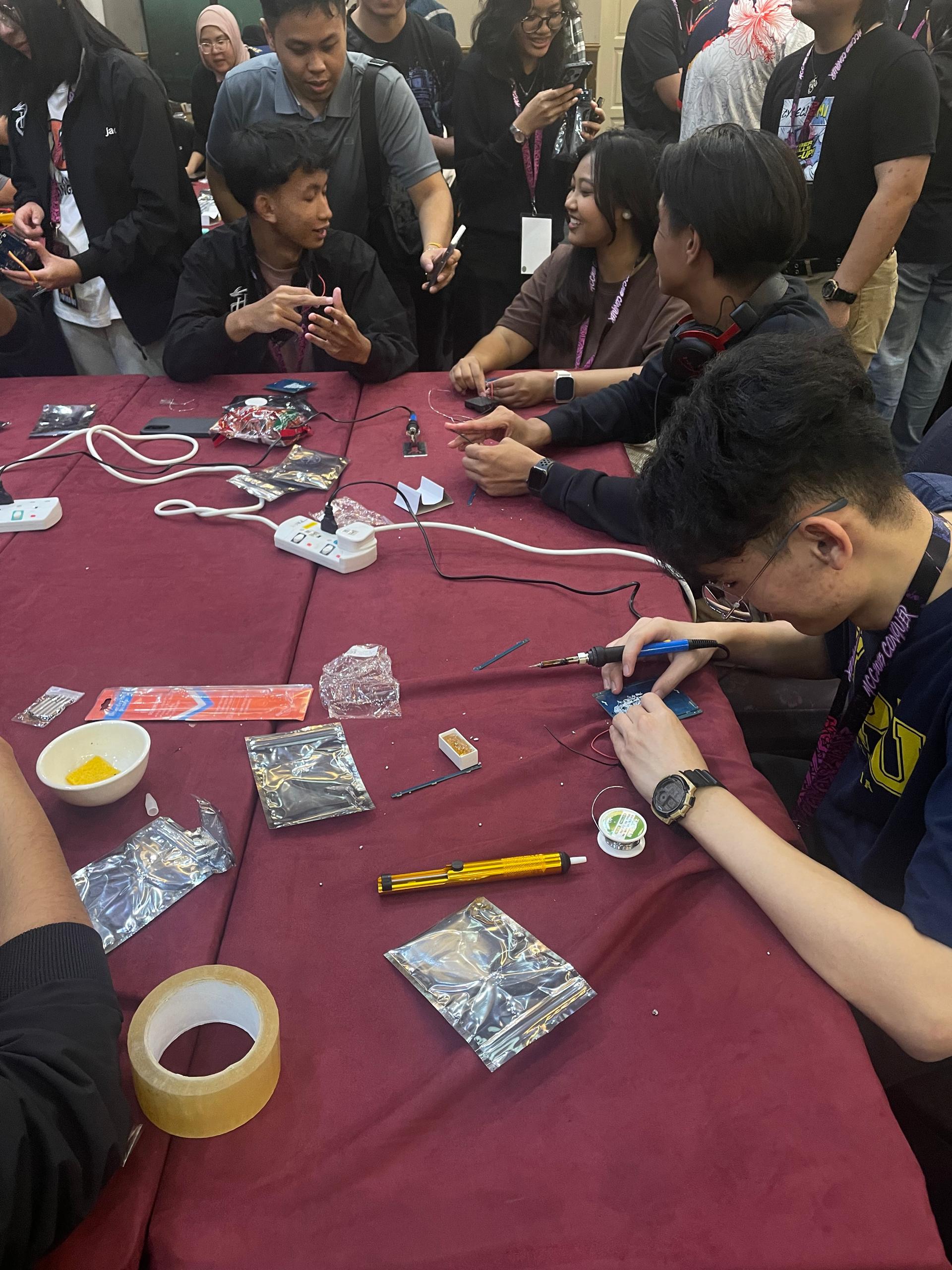 Intervarsity Cyber Forensics 2025 competition photo, image 1 of 6