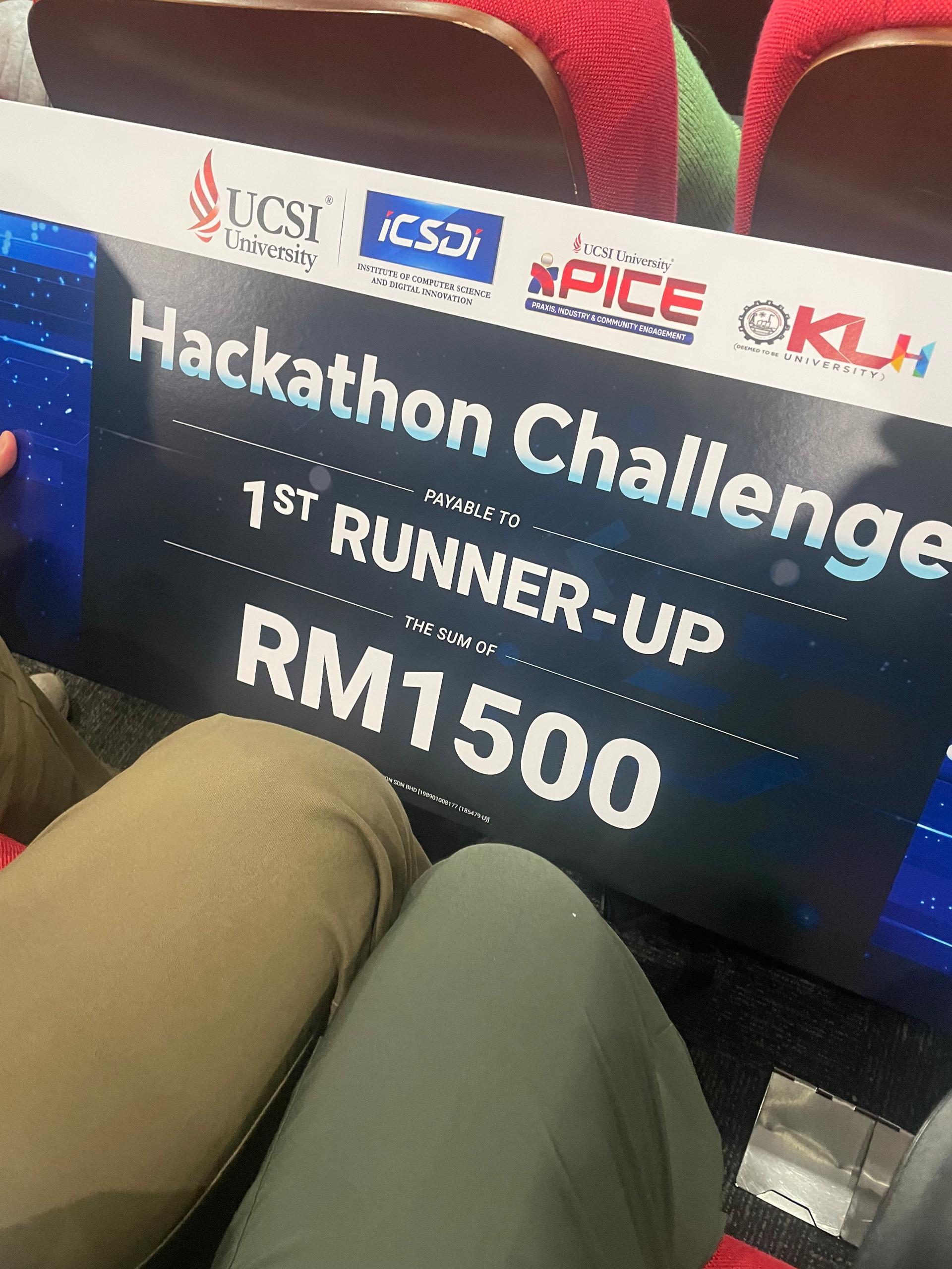 UCSI CTF 2025 first runner-up team photo, image 2 of 5
