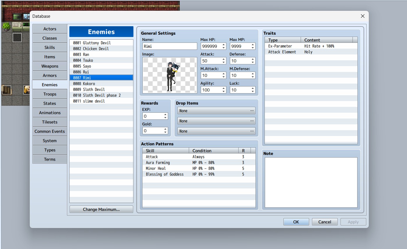 RPG Maker MV cybersecurity challenge development screenshot, image 3 of 8
